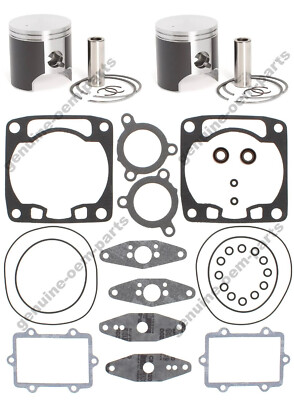 2003 Arctic Cat F7 Firecat 700 Sno Pro Pistons Top End Gasket Kit Std 79.70mm