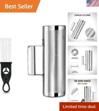 Soulmate Guiro Instrument Professional Stainless Steel 8" 3" Guiro Percussion...