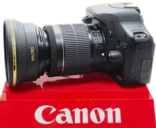 67MM HD Wide Angle Macro Lens for Canon EOS Rebel T7i DSLR with 18-135mm Lens