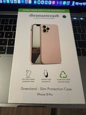 Dbramante1928 Greenland iPhone 13 Pro  Pink Sand Premium case cover ECO UK