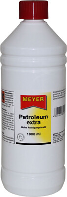 Meyer Chemie Petroleum extra Feuerhand Sturmlaterne Reinigungspetroleum 1 Liter