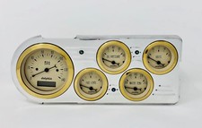1948 1949 1950 Ford Truck 5 Gauge Dash Panel Insert Gold
