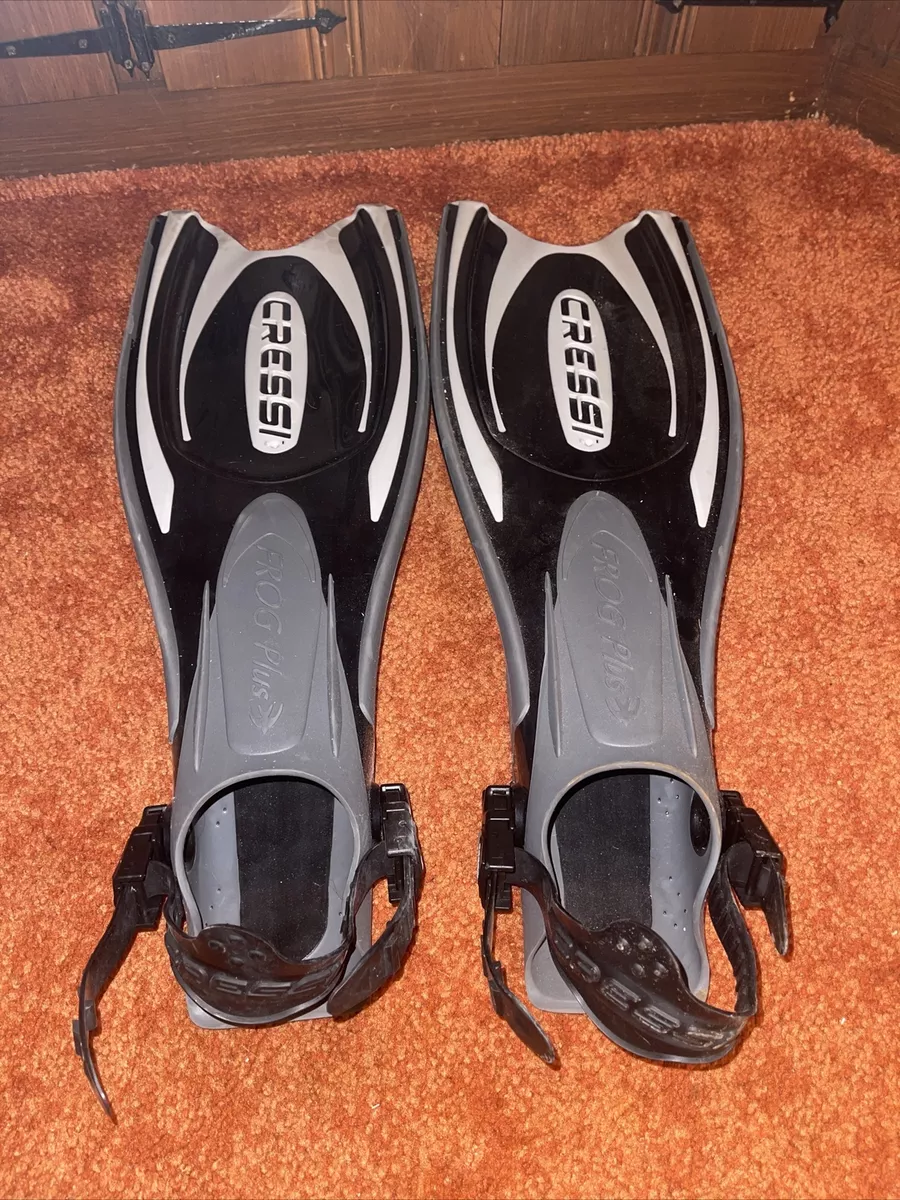 Cressi Frog Plus Open Heel Dive Fins, cressi fins, cressi open