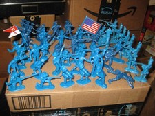 Lot of 51 original BMC Alamo Figures, 54mm, currently out of production