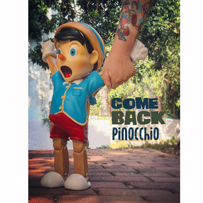 MIGHTY JAXX A WOOD AWAKENING Pinocchio Limited Edition MIGHTY JAXX A WOOD AWAKENING Pinocchio Limited Edition
