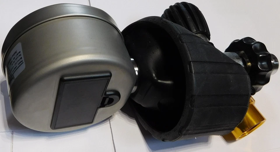 GK 0,2 - Hochpräziser DIGITALER FLASCHENDRUCKPRÜFER 300 BAR - Prüfmanometer - Bild 4 von 4