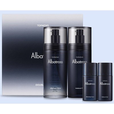 CHARMZONE Albatross Skincare for Men Aftershave Toner Emulsion Set K-Beauty