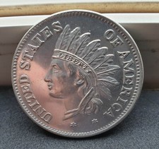 Dollaro USA 1851 "Indiano" (Eccellente Riproduzione)