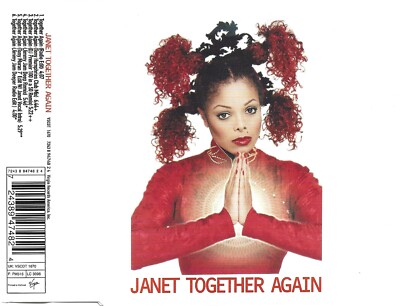JANET JACKSON - TOGETHER AGAIN - CLUB MIX - MCD 1997 - TOP 10 HIT GERMANY
