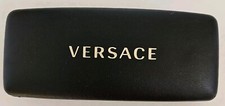 Versace Eyeglasses Sunglasses Case Only Black Hard Shell Clamshell
