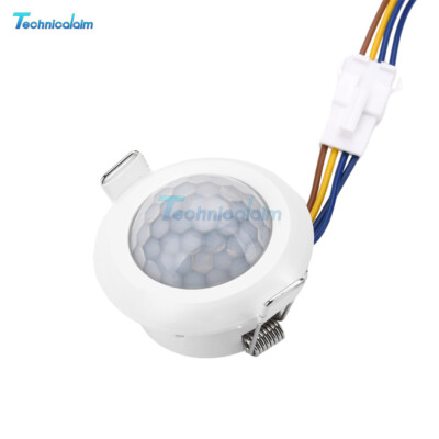Time-delayed Infrared PIR Probe LED Body Motion Sensor Detection Light Switch
