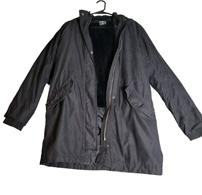 Abercrombie & Fitch Jacket parka Coat Water And Wind Restant, Removable Liner