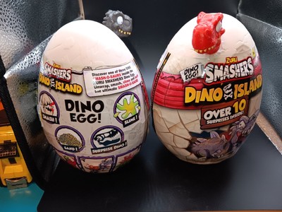 Zuru Smashers Smash And Build Dino Island Egg Mystery Capsule. 2 LOT NEW