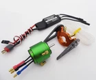 2835 KV3300 Brushless Motor Water Cooling 40A ESC fr RC BoatsMONO Yacht Jet Pump