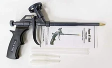 Polyurethane Foam Dispensing Gun / Tool, PTFE coated, stainless steel canister a