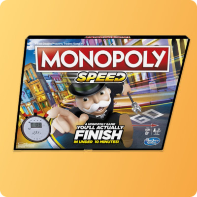 Monopoly Speed Edition - Hasbro Games Board Game New!