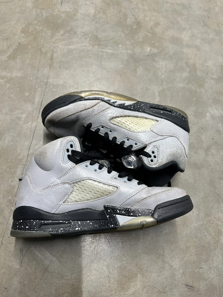 Nike Air Jordan 5 Retro Gris Lobo Talla 7.5 Y 440892-008 Foto 2 de 4