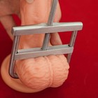 Male Scrotum Clamp Clip Squeezer Ball Crusher CBT Bondage Torture for Men BDSM