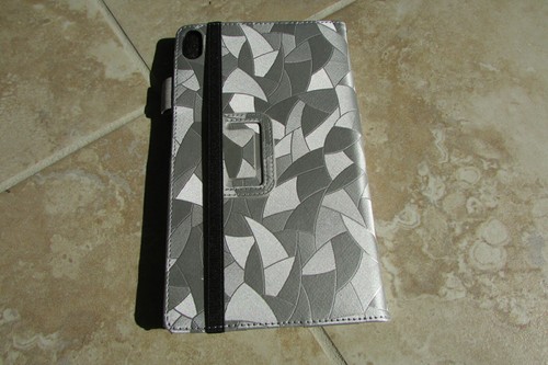 Essential Lenovo Tab4 8 PLUS 8" Tablet FOLIO Stand Book Cover Case Silver - Picture 2 of 7