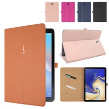 For Samsung Galaxy Tab A 10.5 SM-T590/T595 Case,Smart Premium Leather Slim Cover