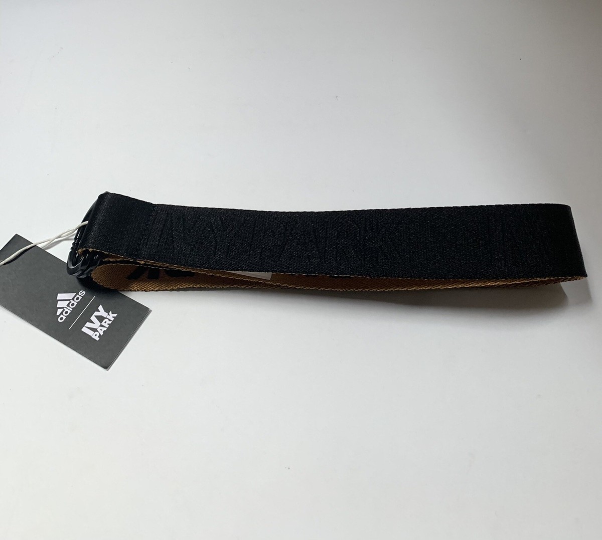 Adidas x Ivy Park Logo Reversible Belt Black/Mesa Drip 2.2 Black 000218240032.jpg main image 3