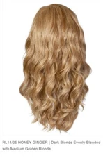 DAY TO DATE Wig by RAQUEL WELCH Honey Ginger RL 14/25 Lace Front + Mono Part