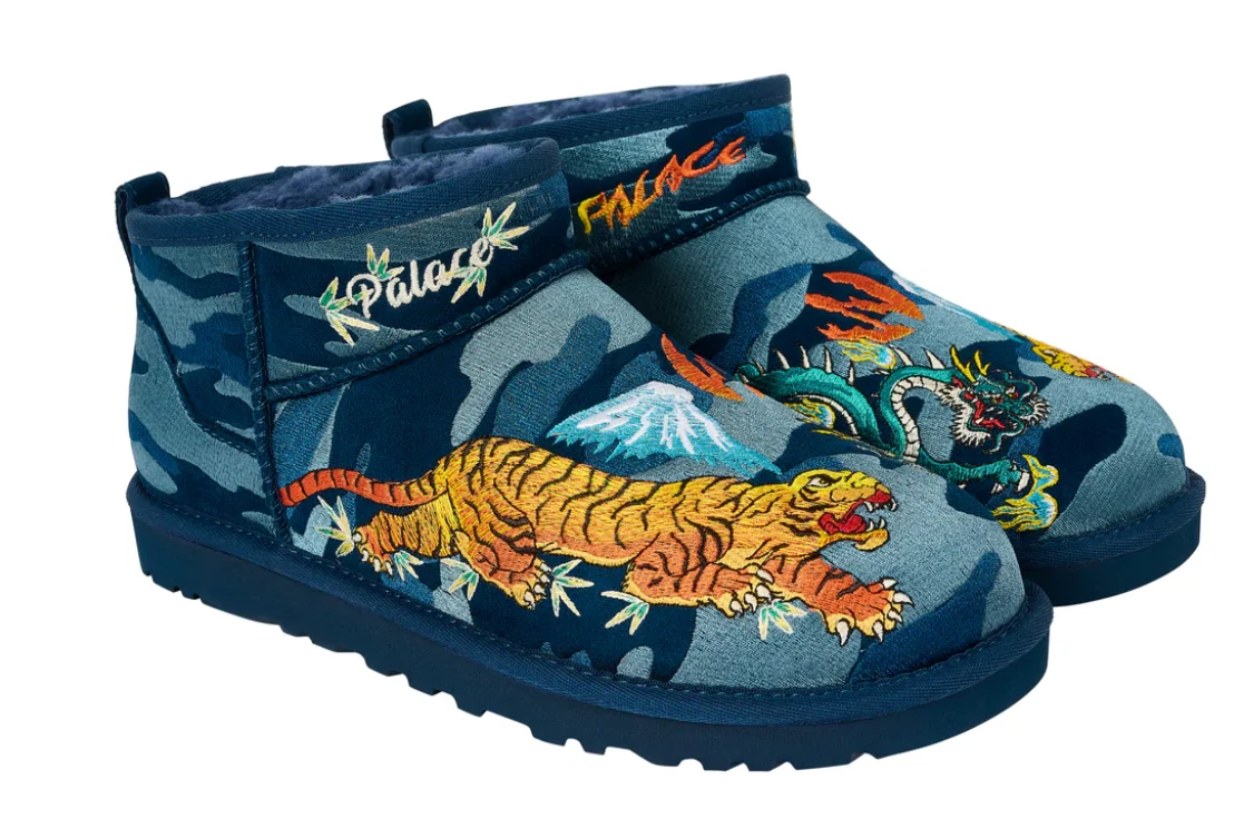 PALACE UGG ULTRA MINI BOOT NAVY CAMO × 1 - Size US-11 | eBay