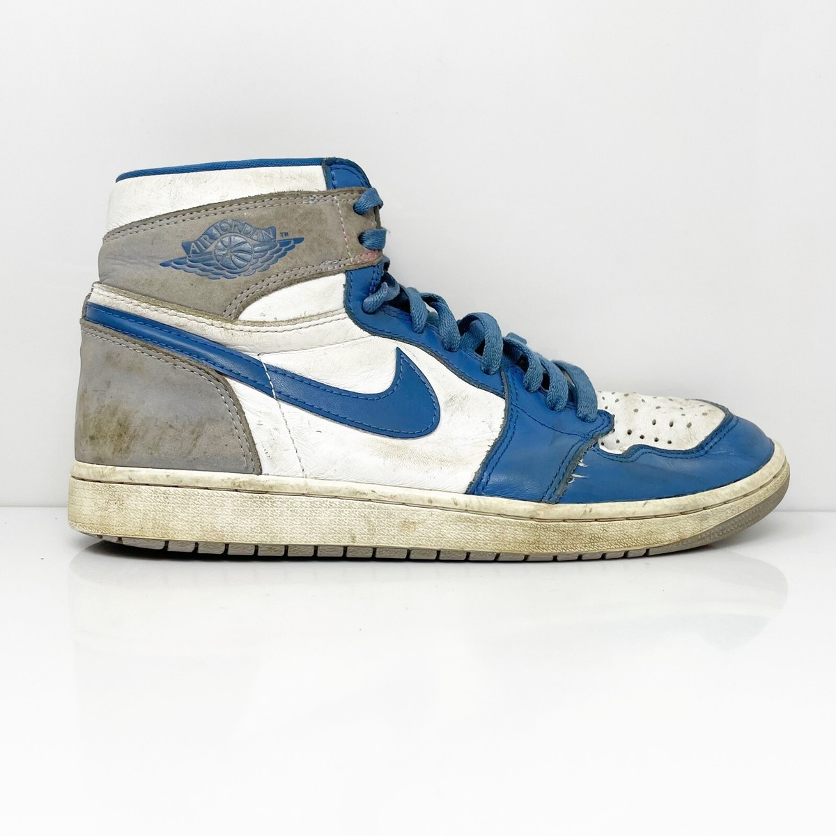 Nike Mens Air Jordan DZ5485-410 Blue Basketball Shoes Sneakers Size