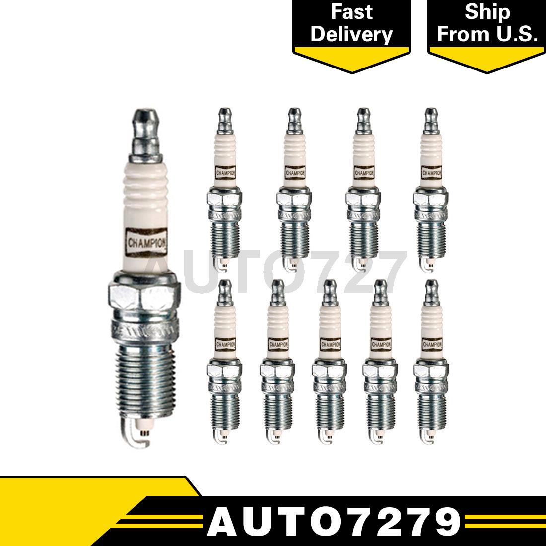 Champion Spark Plug  10PCS Spark Plug For Audi R8 2009-2010