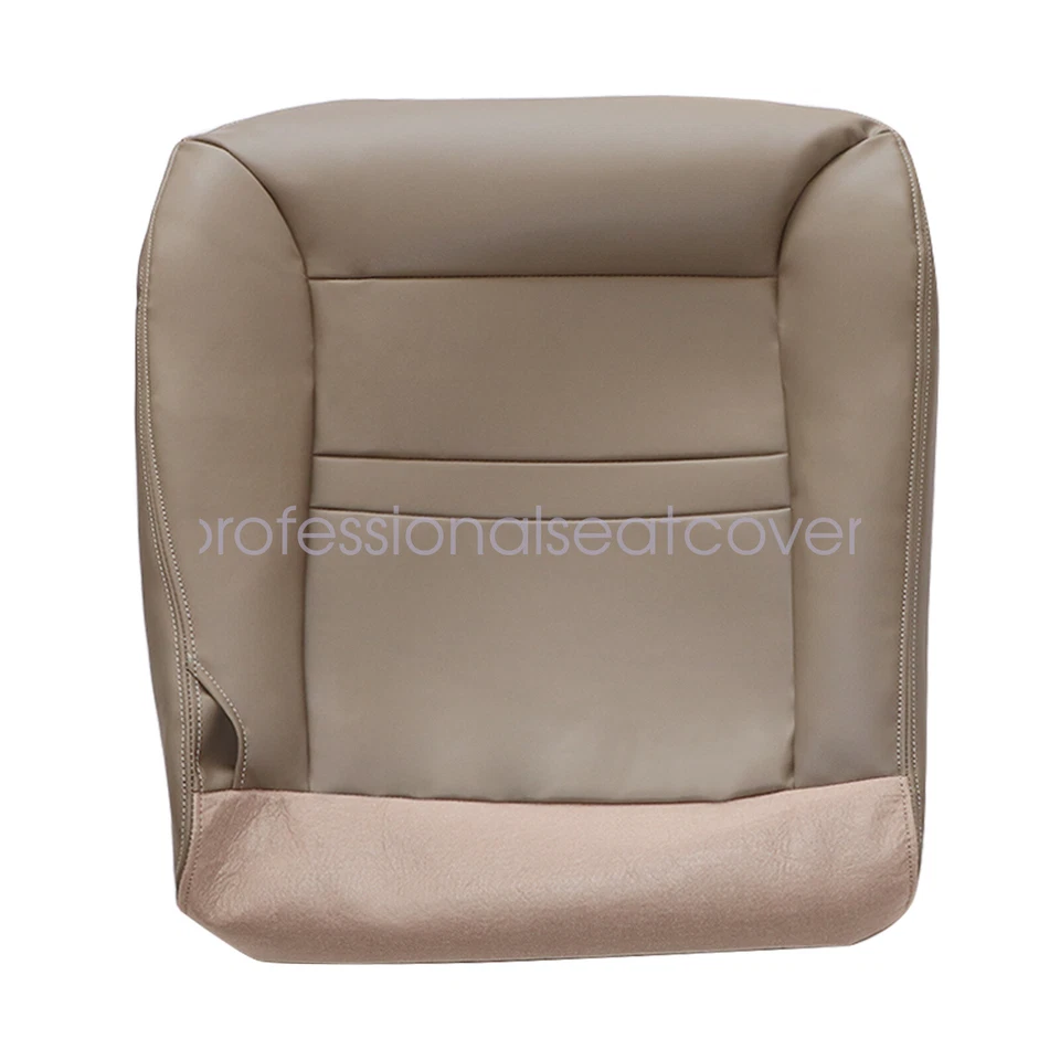 Se adapta a Ford Excursion 2000 2001 conductor y pasajero cubierta de asiento inferior y superior bronceada Foto 3 de 4