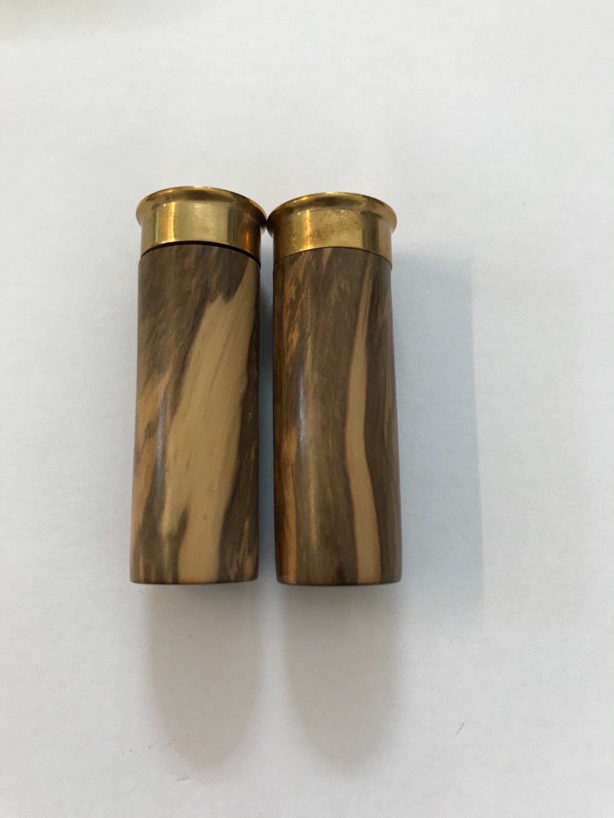 High Class Quality 20 gauge snap caps (AYA) Shotgun Logo (Spalted Box