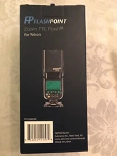 Godox tt685 nikon / flashpoint TTL flash R2, Used, Great Condition, with Box