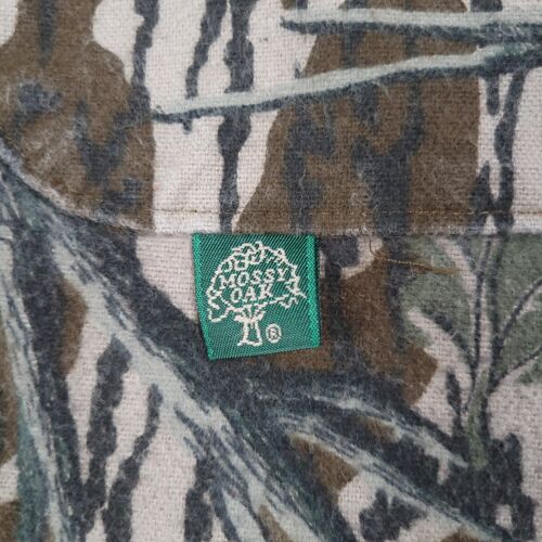 Vintage Mossy Oak Set Men XL Treestand Camo 90s Made in USA Hunting Shirt Pants - Picture 5 of 22
