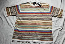 Tosani Colorful Asap Striped Biggie Hip Hop Cosby Cotton XL  Canada 