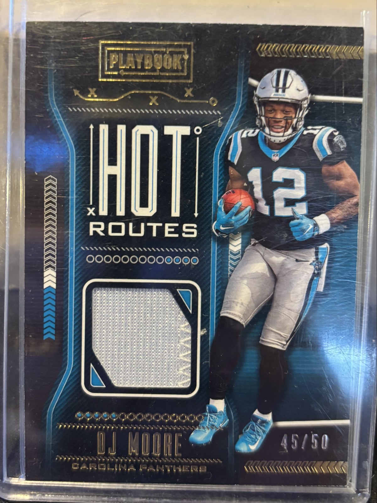 DJ Moore Panini National Treasures the Future Autographs #DJ Base