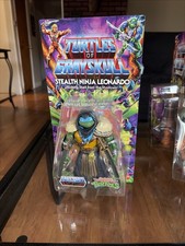 Turtles of Grayskull Stealth Ninja Leonardo TMNT MOTU MOC New Unpunched