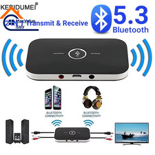 B6 Adattatore Bluetooth 5.3 2in1 Trasmettitore Ricevitore Audio AUX 3.5mm RCA US