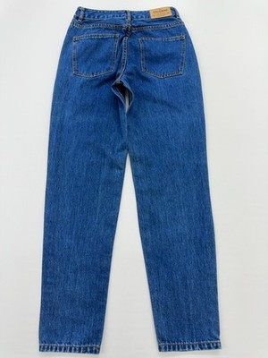 Pull&Bear Herren Jeans blau Gerade Größe 34/24 mittlere Waschung Vintage