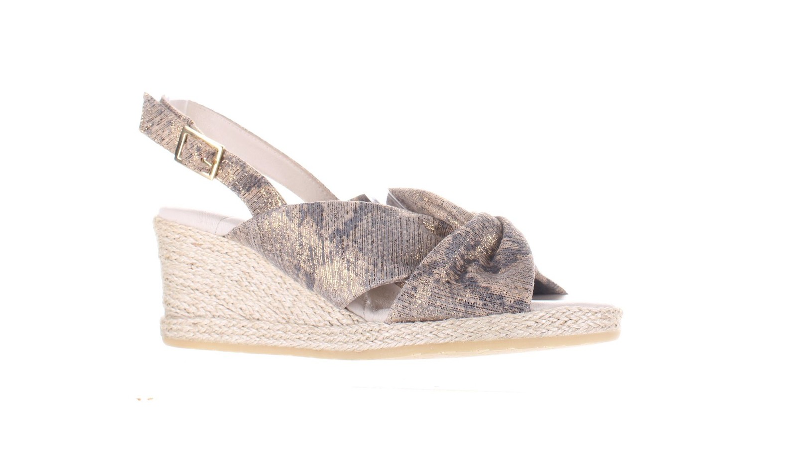 Женские эспадрильи Laerte коричневого цвета Amalfi размер 6 узкие 7814608 6090₽