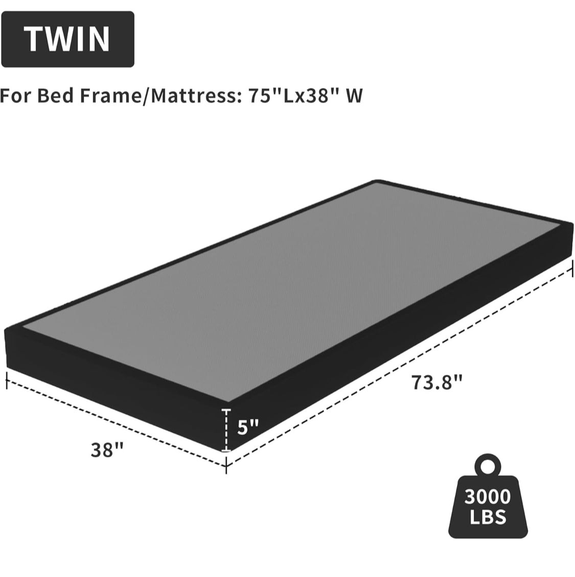 Fabric Cover 3000lbs Capacity