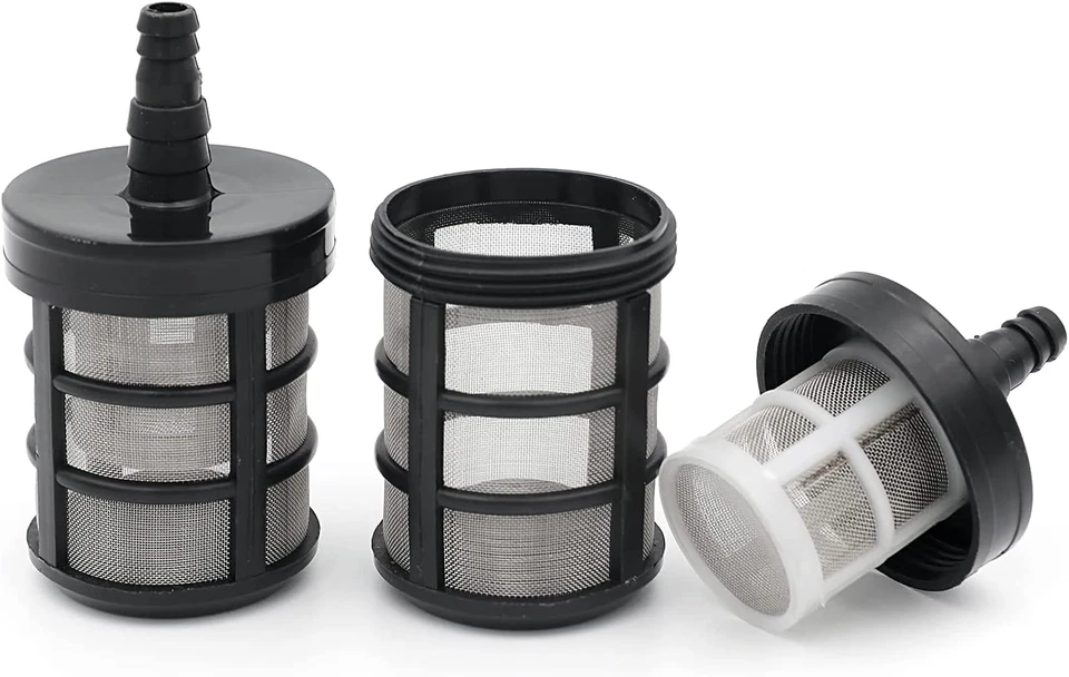 4 Packs Household Hose Filters, Double-Layers Stainless Steel Encryption Garden  - Image 3 of 4