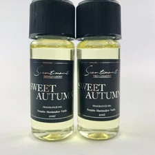 (2) Scentiment Sweet Autumn Diffuser Scented Fragrance Oil 20ml ea