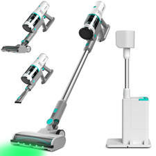 HAUSHOF Cordless Handheld Vacuum Cleaners 250W HEPA Filter Anti-Tangle Brushroll