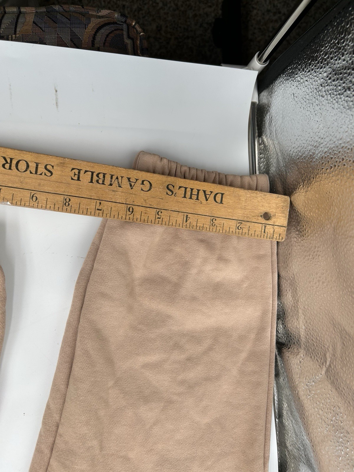 Eric Emanuel EE Basic Sweatpants Cuffed Brown Siz… - image 10