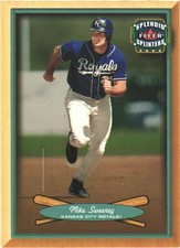 2003 Fleer Splendid Splinters #52 Mike Sweeney Kansas City Royals