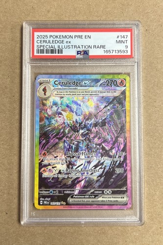 Ceruledge ex graded PSA 9 for sale on eBay