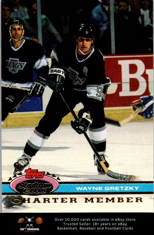 1991 Stadium Club Charter Member #NNO Wayne Gretzky