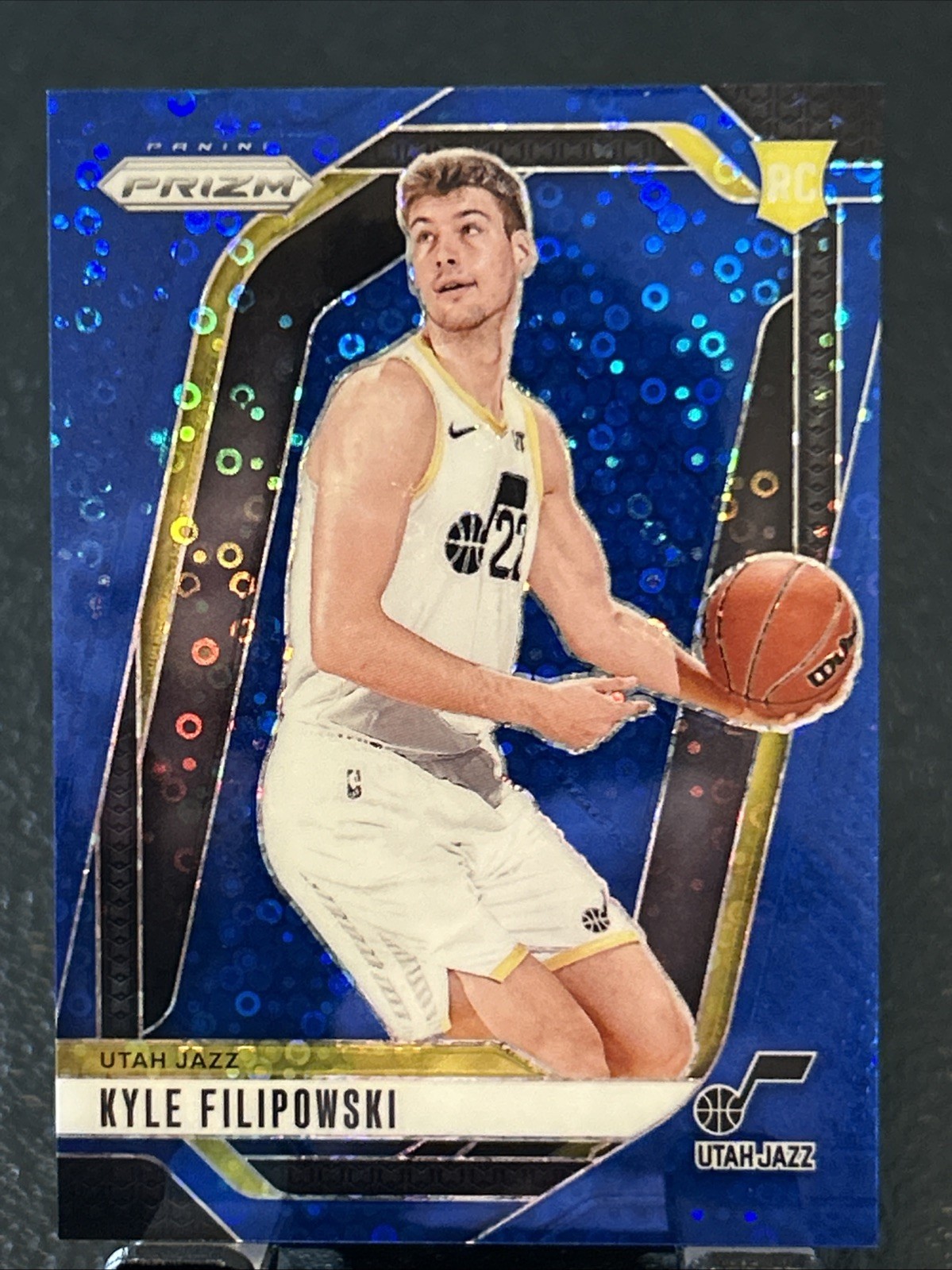 2024-25 Panini Prizm - Kyle Filipowski #263 Blue Fast Break Prizm /150 (RC)