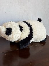 Pillow Pet Panda Bear Large 18  White Black Plush 2010 Original