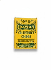 Vintage Crayola Collector's Colors Limited Edition No. 8 Retired Colors